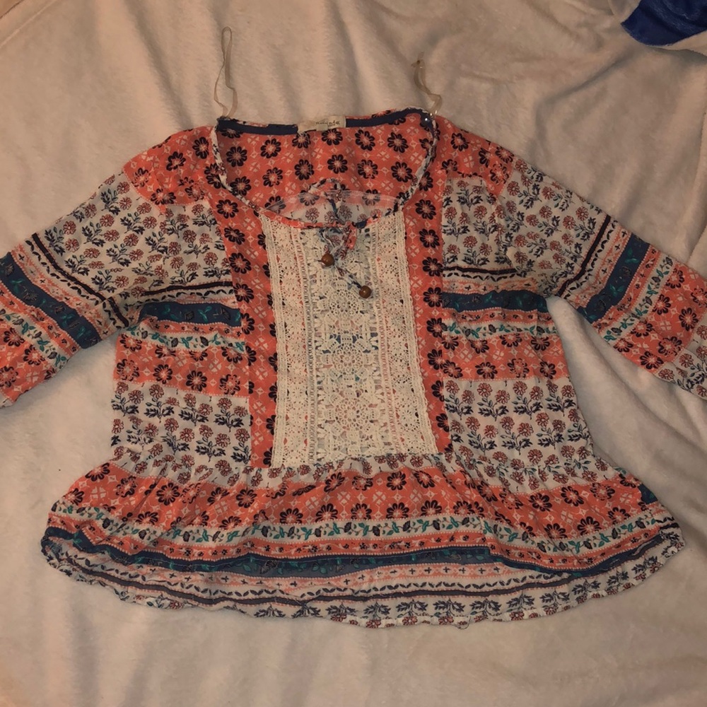 Quart sleeve Floral Shirt
